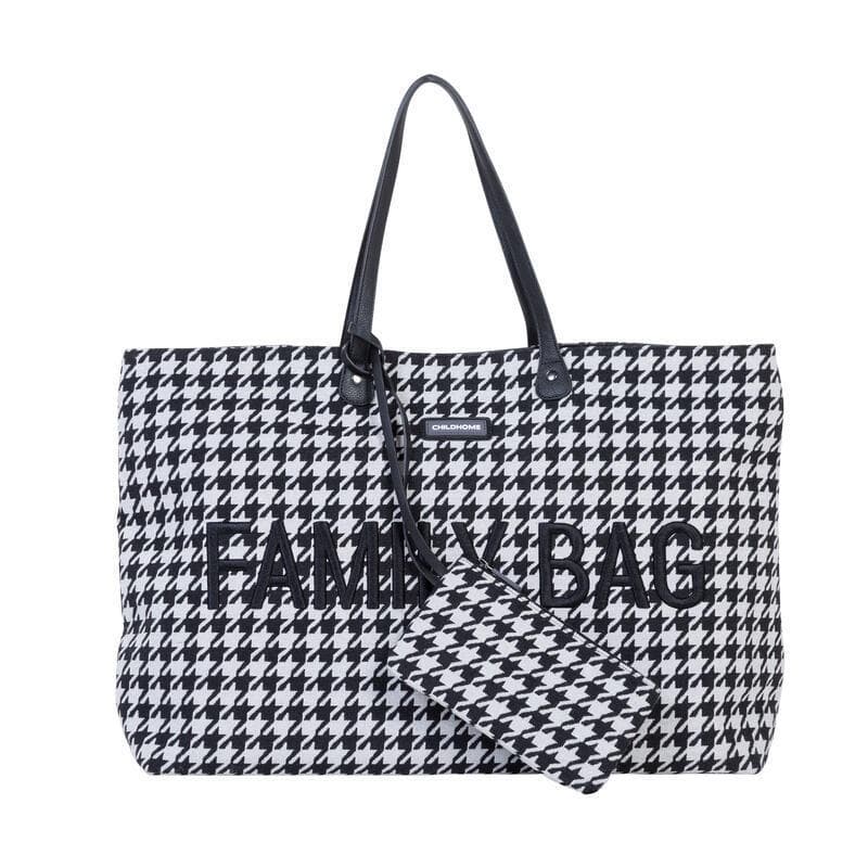 Family Bag Pied de Poule, noir childhome — vue 1 sur 5