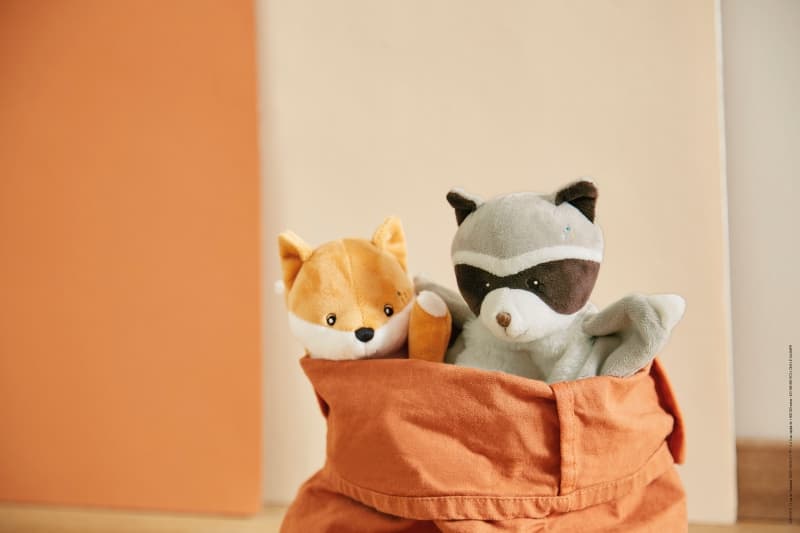 Doudou Raton Laveur Gaston, fripons kaloo 2024 — vue 4 sur 5