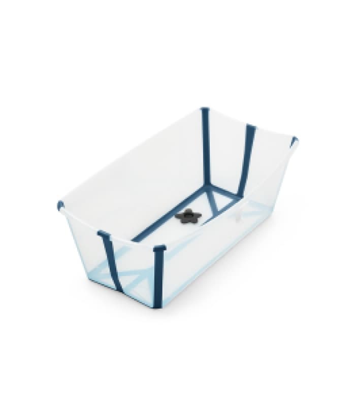 Flexibath V2 Trans Blue, stokke transparent blue