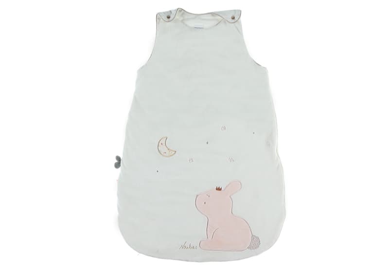 L&j Gigoteuse Lit 70cm Veloudoux, ecru permanent — vue 1 sur 5
