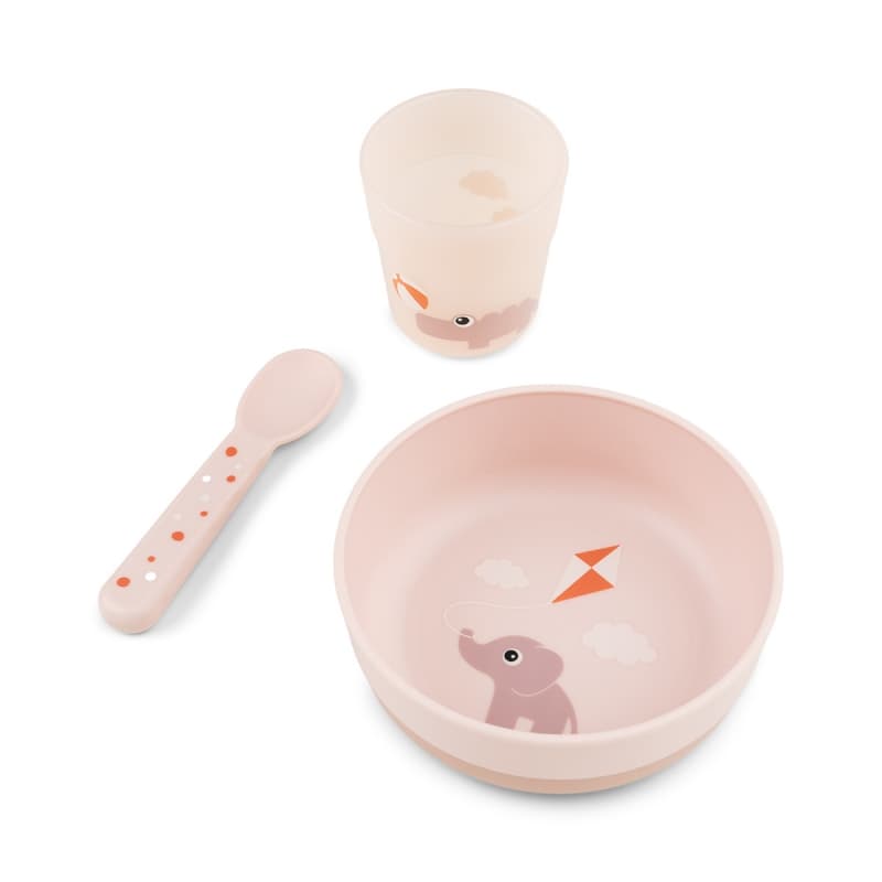 Foodie Coffret Premier Repas Playground, rose done by deer news summer 2024 — vue 1 sur 5