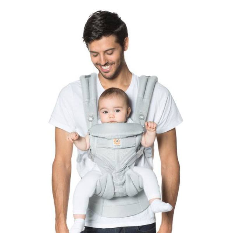 Porte Bebe Omni 360 Mesh - Gris Perle — vue 3 sur 3