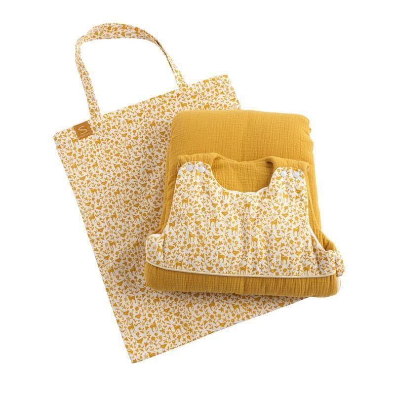 Gigoteuse Ouatinee 6-24m. Jaune Topaze Promenons Nous, promenons nous deco — vue 2 sur 2