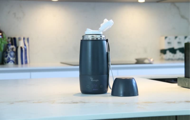 Thermos Nomade Chauffe Eau Ziggy, gris sombre bo jungle 05-24 — vue 4 sur 5