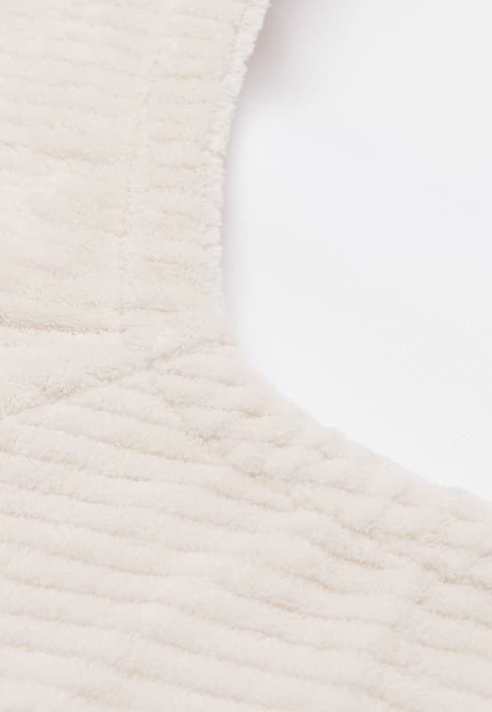 Housse Matelas a Langer, oatmeal 50x70cm cloudy rib jollein — vue 3 sur 4