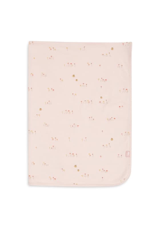 Couverture Berceau Jersey, multicolore 75x100cm pretty picnic jollein — vue 1 sur 5