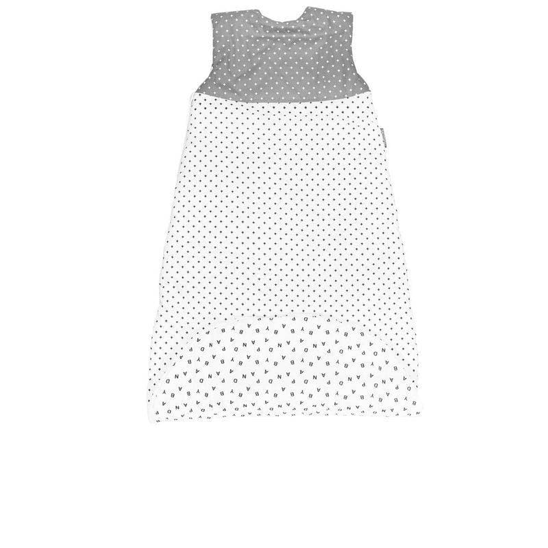 Grande Gigoteuse Ouatinee 6-24mois Chao Chao, chao chao sauthon baby deco blanc - gris fonce - n — vue 4 sur 4