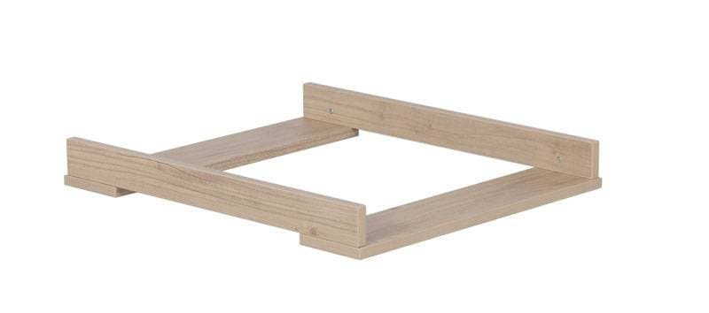 Zelie Bois Blanc Imprime Plan a Langer, chataigner naturel galipette zelie 43282 — vue 1 sur 2
