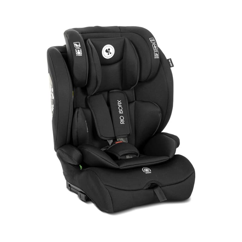 Siege-auto Rio Isofix, noir 76-150cm lorelli — vue 1 sur 5