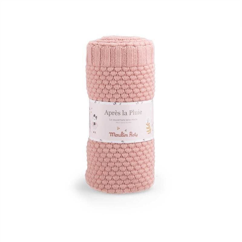 Couverture Laine Mixte Apres la Pluie, aprã¨s la pluie moulin roty rose 86x75x0 p-e-a-h 2022