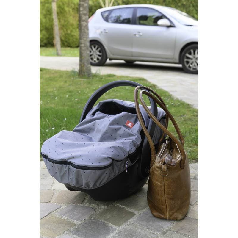 Chanceliere Siege Auto 0-12 Mois Gris Chine Dots, red castle gris chine dots t1 per — vue 2 sur 2