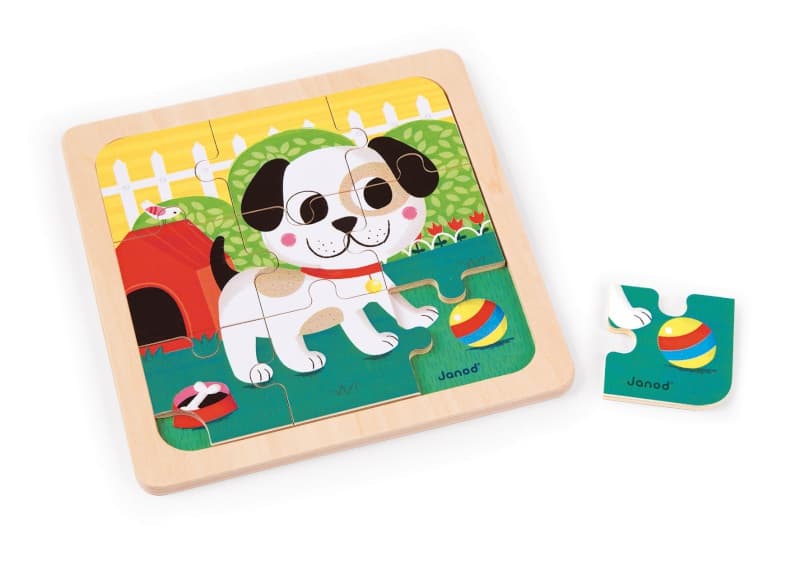 Puzzle Chien Titus, puzzles janod 2022