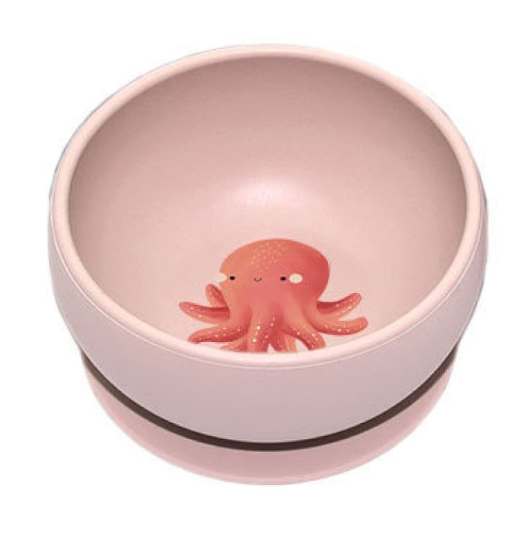 Bol Silicone Lfgb Slurpy The Octopus, 6m+ sassi
