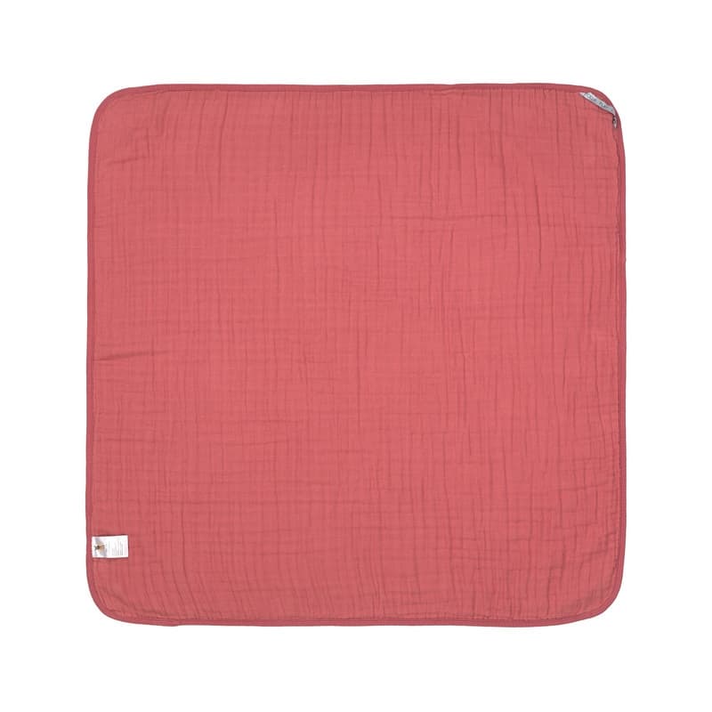 Cape de Bain en Mousseline Bois de Rose, lässig rose — vue 2 sur 3