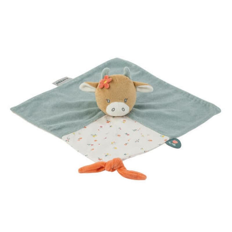 Doudou Vache Mila, mila, zoë & lana nattou beige h-23