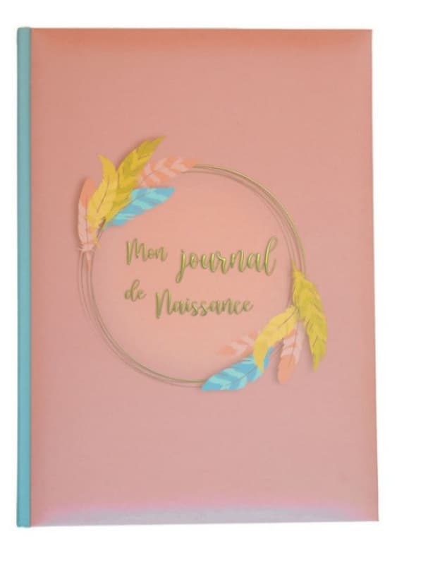 Coffret Boite a Tresors + Journal de Naissance Happy, happy domiva 22,5 x 31 cm — vue 2 sur 3