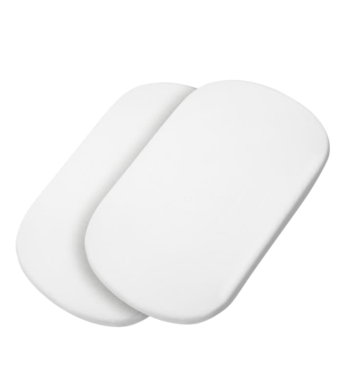 Carrycot Bedsheets X2, white maxi cosi 24/09 — vue 1 sur 2