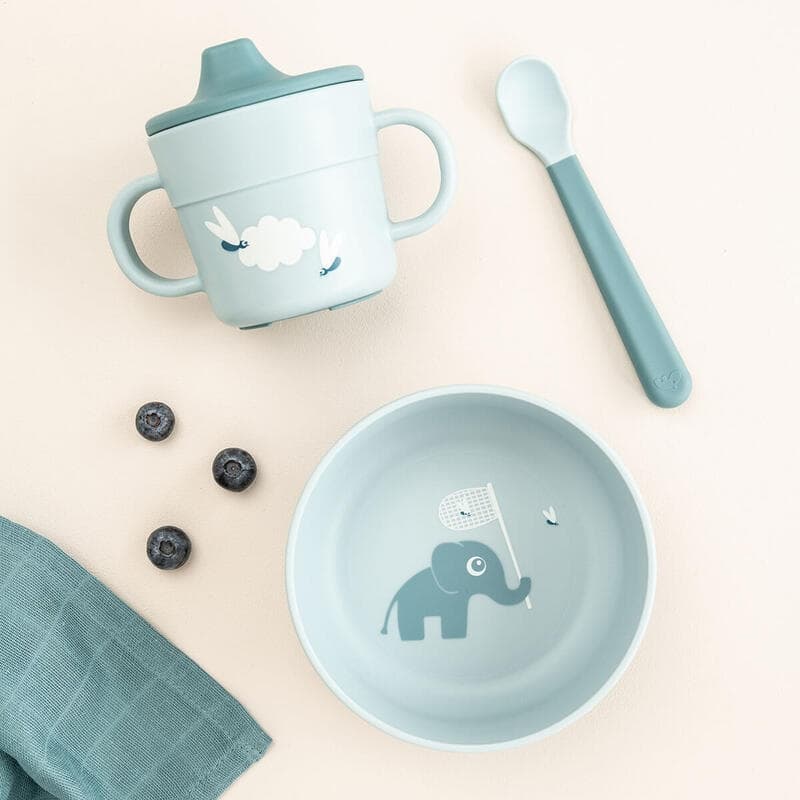Foodie Coffret Premier Repas Elphee, bleu done by deer news aw 2023 — vue 3 sur 5