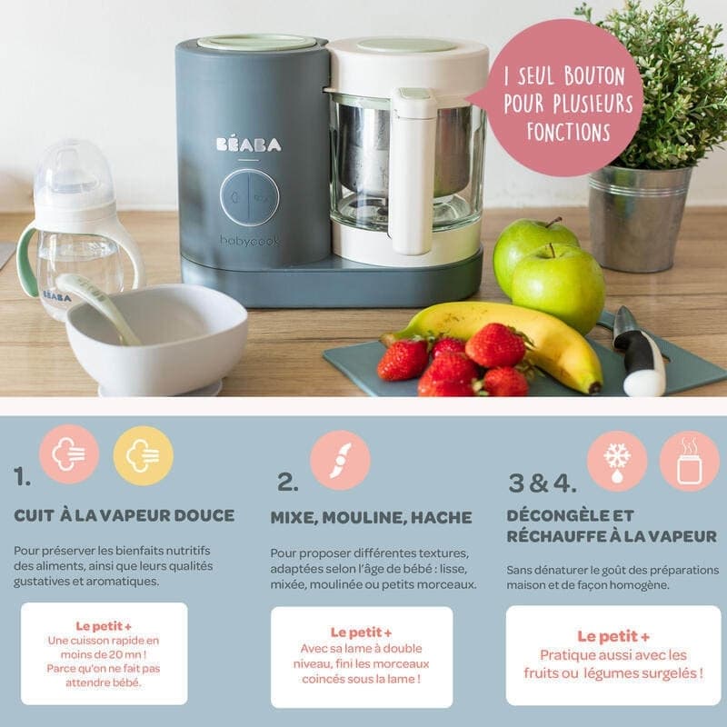 Babycook Neo, grey beaba — vue 2 sur 5