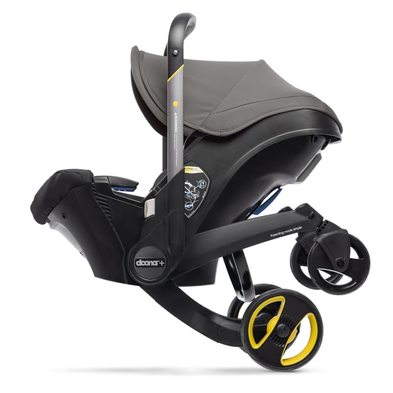 Doona+ Siege Auto/poussette 2 en 1, siege auto et poussette 2 en 1 doona grey hound / gris — vue 4 sur 5