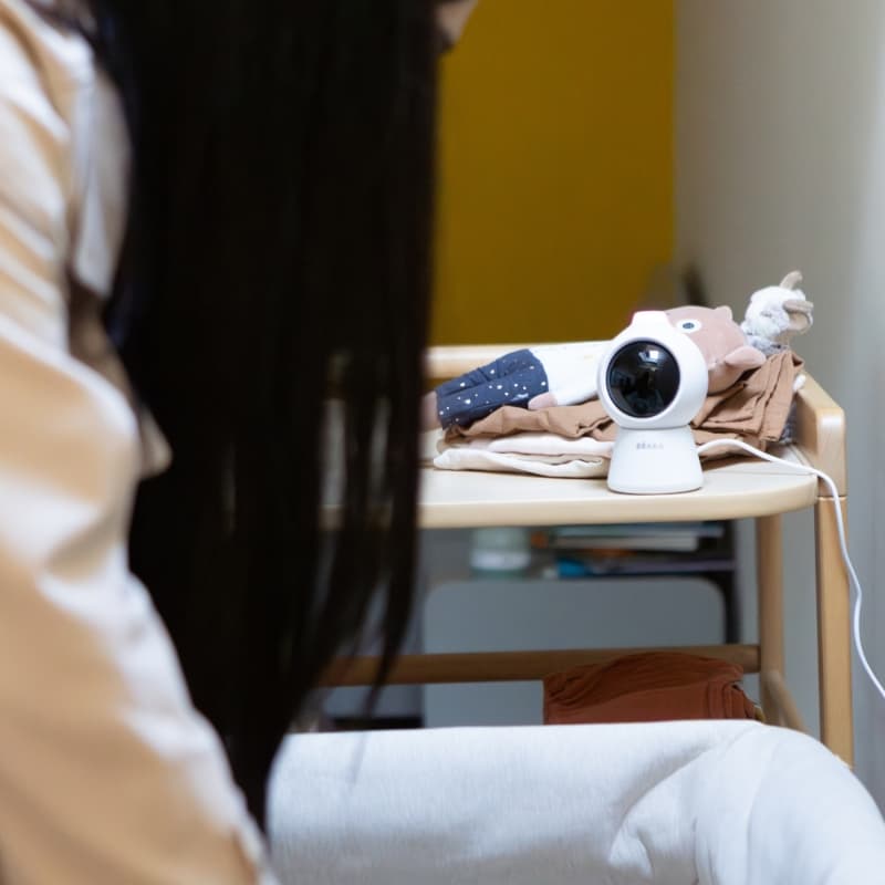 Camera Zen Smart Ai, blanc beaba — vue 4 sur 5