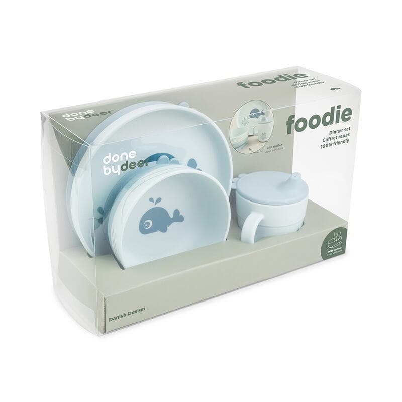 Foodie Coffret Repas Wally, bleu done by deer news aw 2023 — vue 4 sur 5