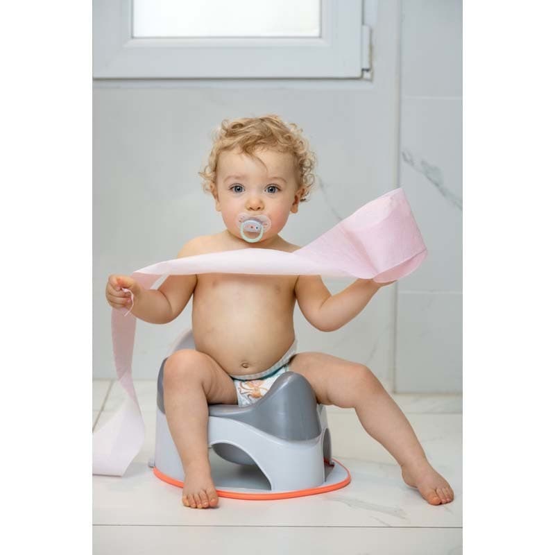 Pot Anatomy Perle, tigex gris + 12 mois per — vue 2 sur 3