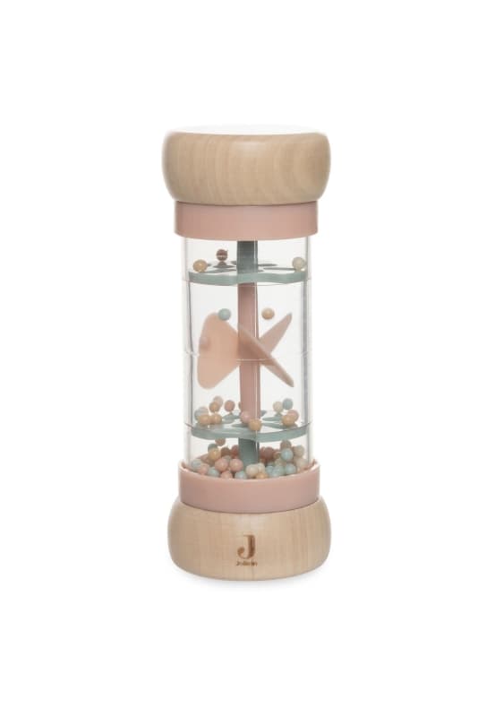 Baton de Pluie en Bois, multicolor lovely birds jollein e-25