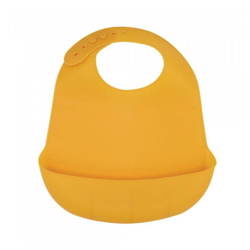 Bavoir Silicone Moutarde, trois kilos sept trois kilos sept moutarde 24x31cm a-h-2021