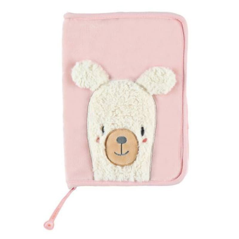 Protege Carnet de Sante Rose Moris Sacha, rose clair permanent — vue 2 sur 4