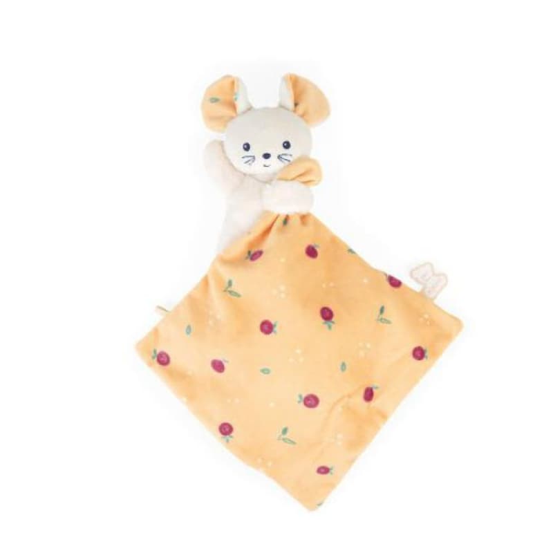Doudou Souris Fruits 17cm, carre douceur kaloo 2022