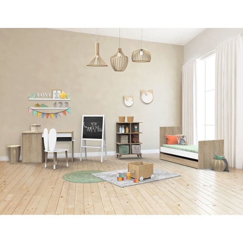 Little Big Bed 140 X 70 Blanc Nova Blanc Lin Nova, nova meuble — vue 1 sur 5