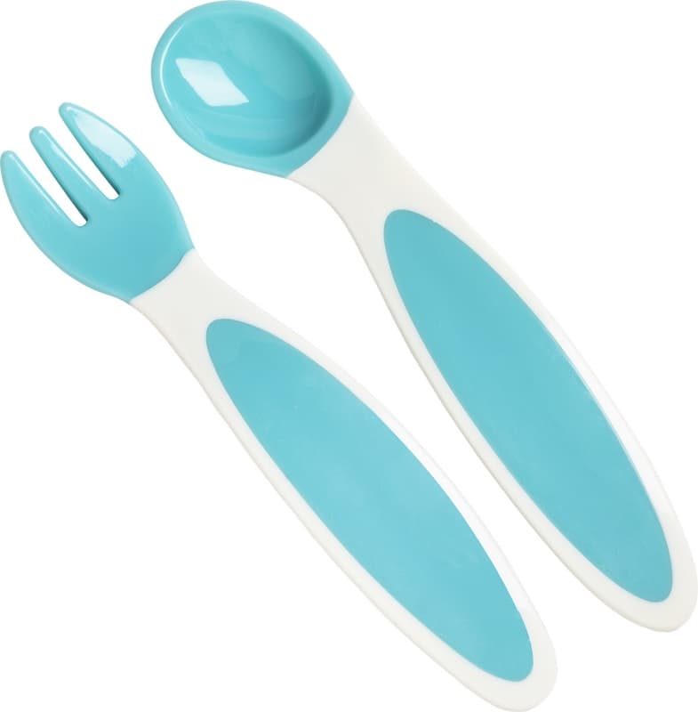Lot de 2 Couverts, bleu babycalin — vue 1 sur 4