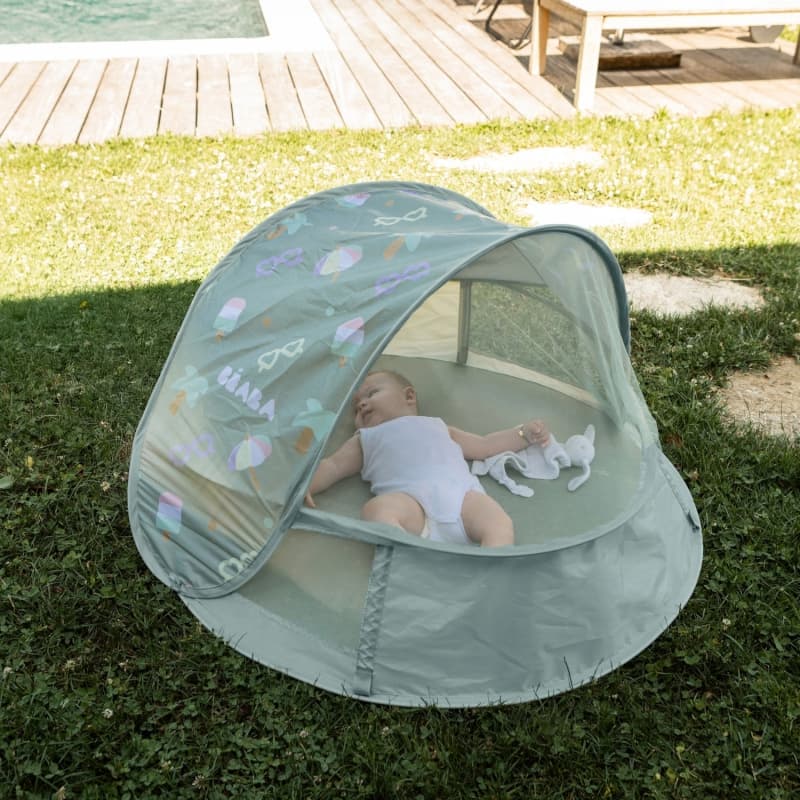 Tente Anti Uv Breezy Nest, lichen seagrass beaba — vue 8 sur 10