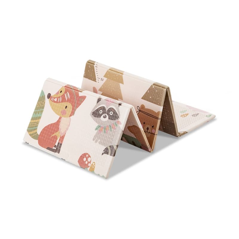 Tapis de Jeu Thermique Reversible Pliable, beige 120-180cm lorelli 25/11 — vue 3 sur 6
