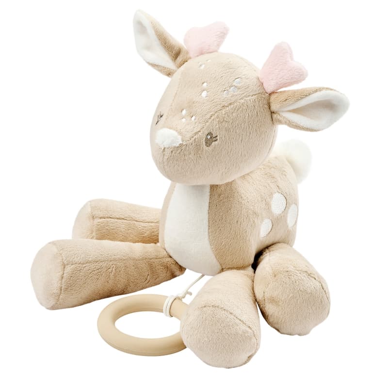 Peluche Musicale Biche Velours, sable fanfan nattou 25/07 — vue 4 sur 4