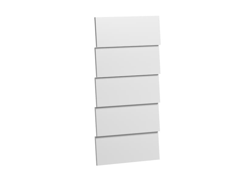 Facades de Tiroirs pour la Chiffonnier Vintage Blanc, vintage 3,5x47x95,5