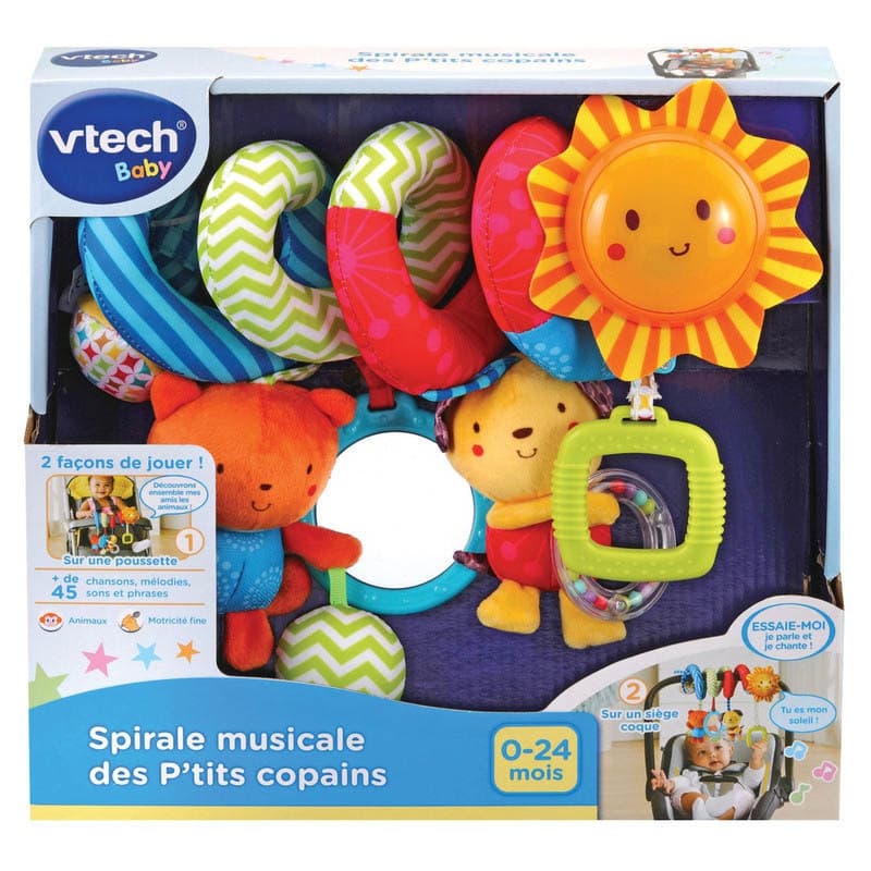 Spirale Musicale des P'tits Copains, vtech baby multicolore per — vue 2 sur 2