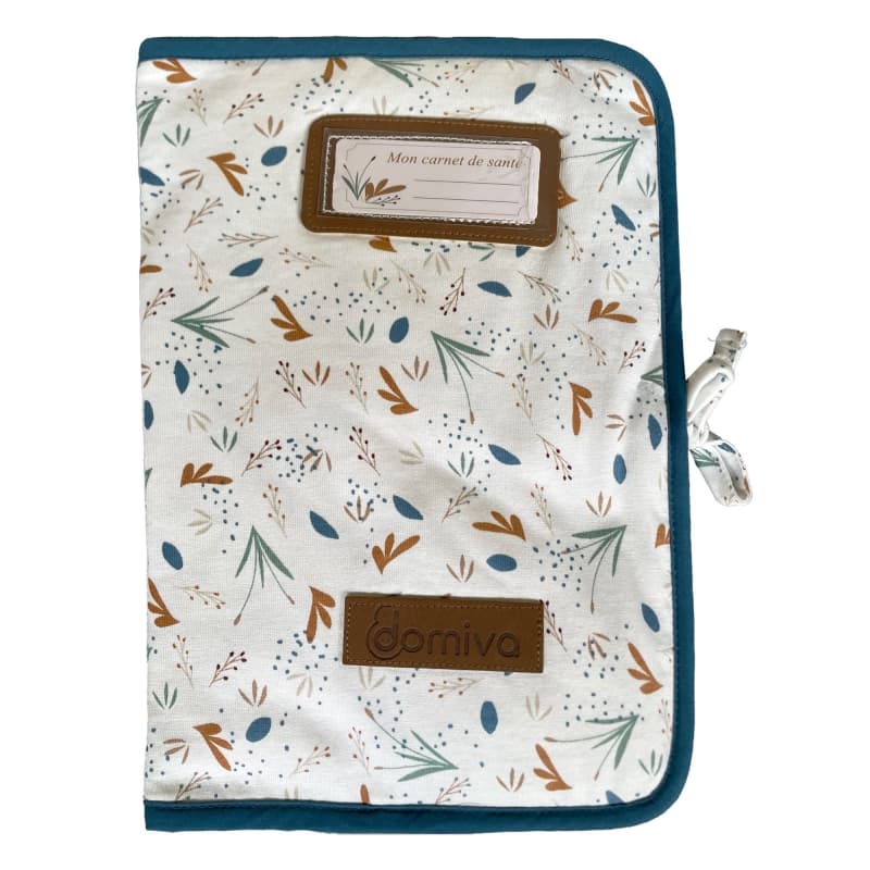 Protege Carnet de Sante Imprime au Fil de l'Eau, au fil de l'eau domiva au fil de l'eau 26x17 cm