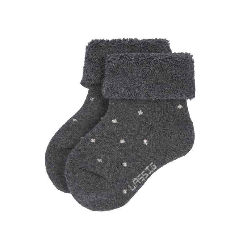 Lot de 3 Chaussettes Bebe Gots Gris, Taille: 15-18, lässig gris — vue 2 sur 3