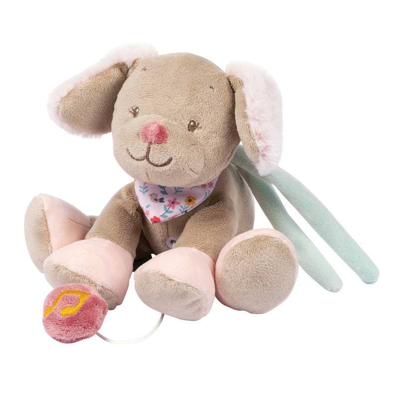 Mini Musical Lali le Chien, iris&lali nattou beige per