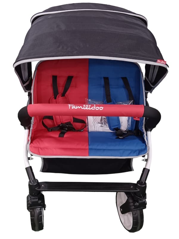 Poussette 6 Places H6e, multicolor familidoo — vue 1 sur 10