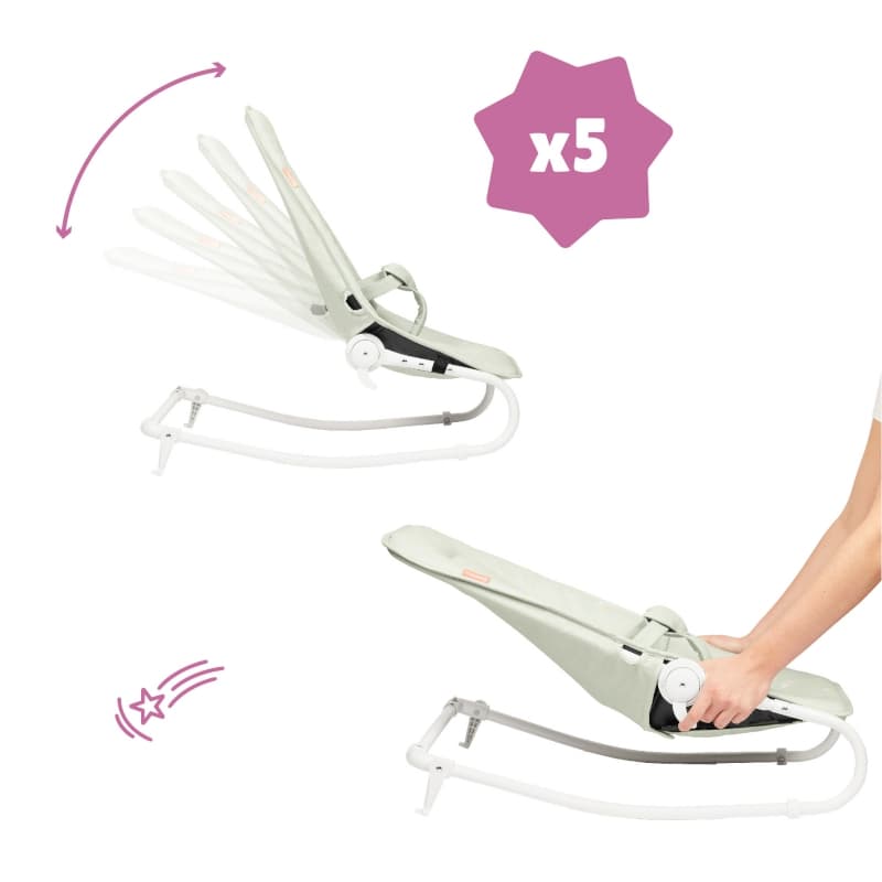Transat Pliable - Lichen, confort badabulle — vue 5 sur 5