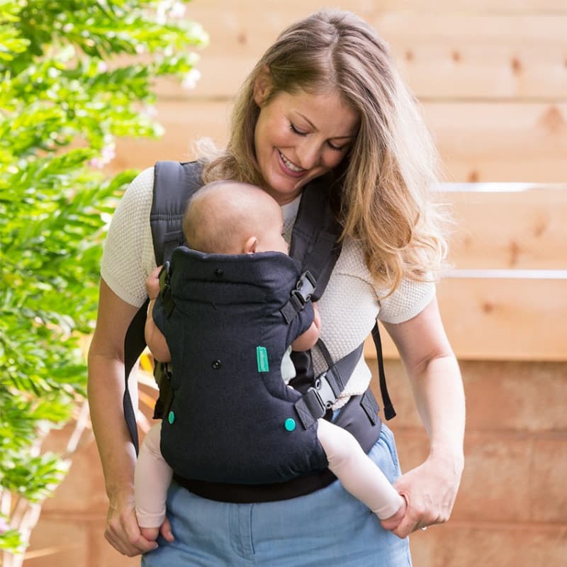 Porte Bebe Flip Ergo 4 en 1, black denim — vue 5 sur 6