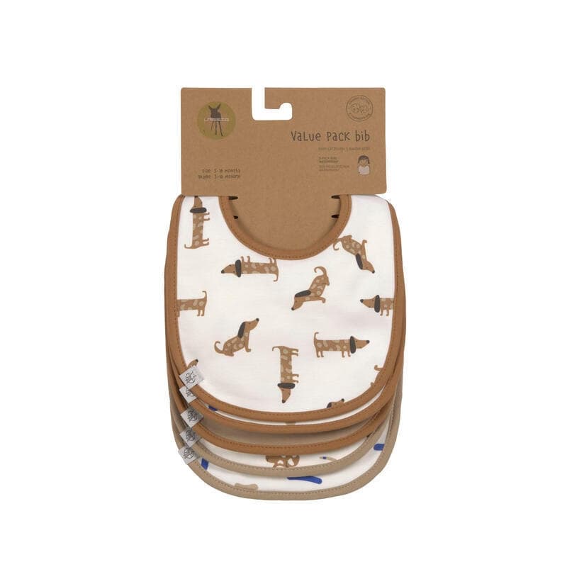 Lot de 5 Bavoirs Eponge Little Mateys, little mateys bleu royal a-22 — vue 2 sur 5
