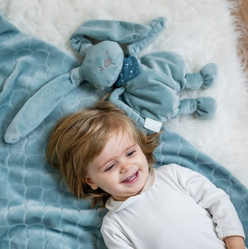 Peluche avec Bandana Glow, vert de gris 36cm lapidou nattou 25/03 — vue 3 sur 3