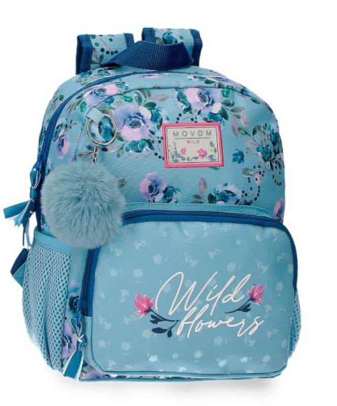 Sac À Dos 28 Cm. Fleurs — vue 1 sur 4