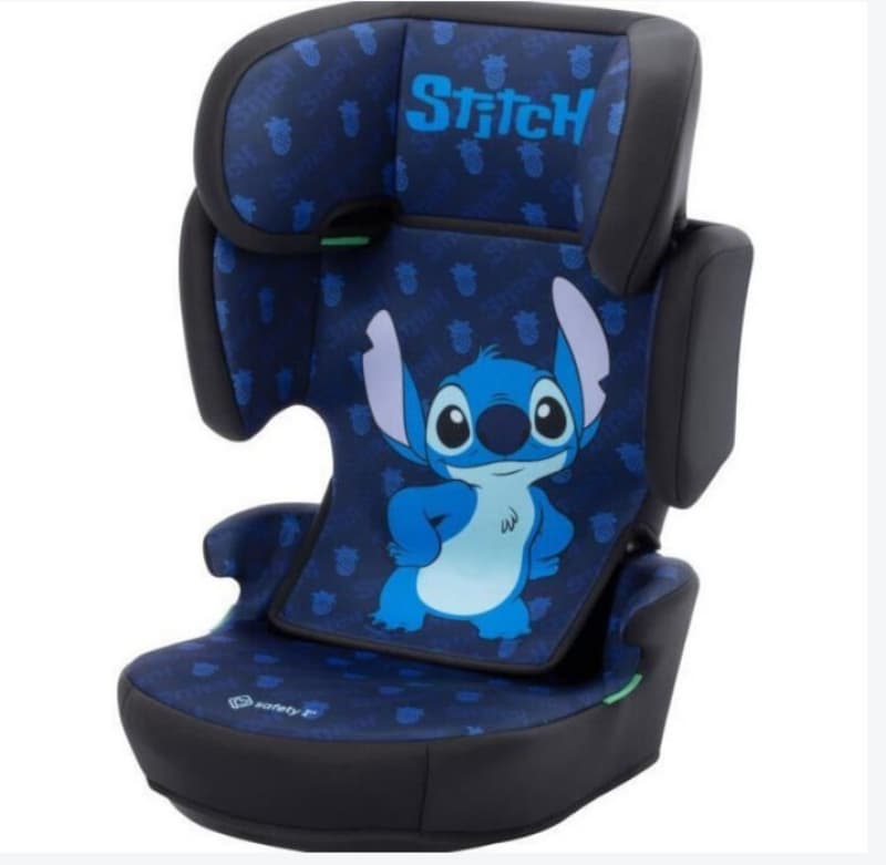 Rehausseur avec Dossier Helia I-safe I-size, disney stitch g2/3 safety 1st — vue 1 sur 3