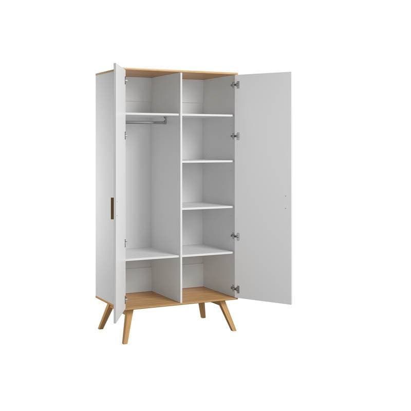 Armoire 2 Portes Bois Nautis — vue 2 sur 3