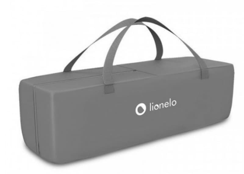 Lit de Voyage 2 en 1 Stefi, grey concrete lionelo — vue 4 sur 4